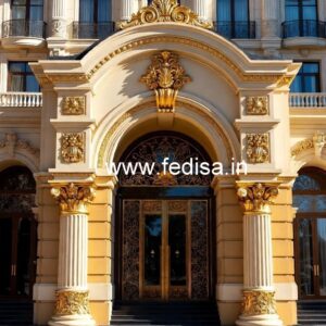 Luxury Hotel Elevation Design Ideas for Modern Architecture No-701