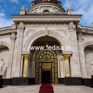 Elegant Hotel Building Elevation Design Ideas No-717