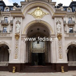 Modern Hotel Exterior Elevation Design Trends No-723