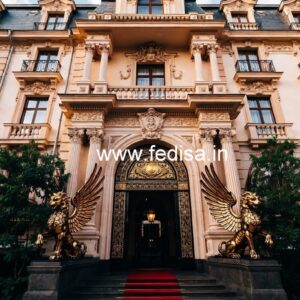 Luxury Hospitality Building Elevation Design Ideas No-728