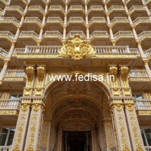 Grand Luxury Hotel Front Elevation Design No-745
