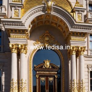 Hotel Elevation Design with Premium Entrance Style No-784