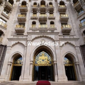 Luxury Hotel Exterior Elevation Design Trends No-798