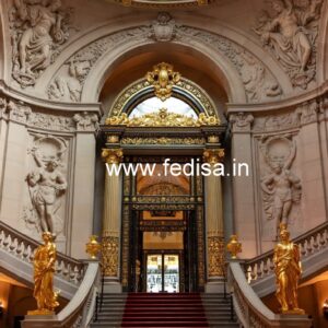 Hotel Building Elevation Design with Luxury Appeal No-800