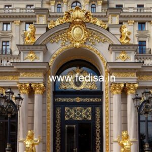Hotel Front Design Ideas No-822