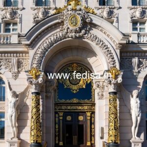 Elegant Hotel Building No-898