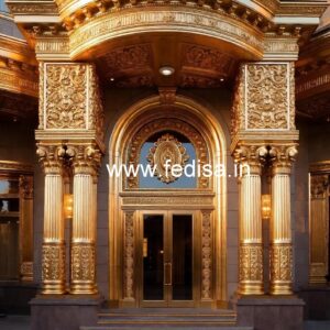 Luxury Hotel Front Elevation Design Concepts No-1005