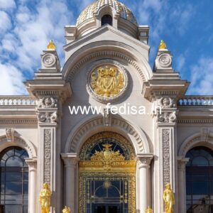 Stylish Luxury Hotel Elevation Architecture No-1016