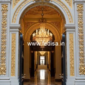 Luxury Hotel Facade with Modern Lighting No-1020