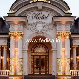 Hotel Exterior Elevation for Luxury Stay No-1045