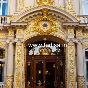 Premium Hotel Elevation with Modern Facade No-1061