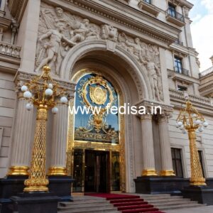 Premium Hotel Exterior with Artistic Style No-1070