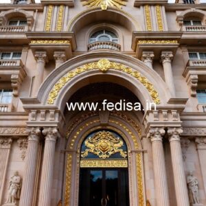 Luxury Hotel Elevation with Contemporary Style No-1073