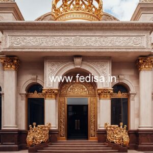 Luxury Hotel Exterior with Stone Cladding No-1077