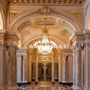 Elegant Luxury Resort Front View Design No-1085