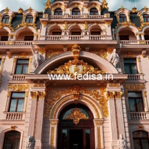 Stylish Luxury Exterior Design for Hotels No-1089