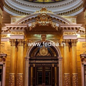 Luxury Resort Elevation with Elegant Lighting No-1090