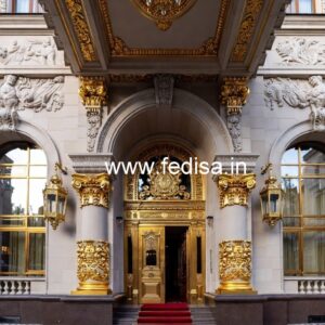 Elegant Hotel Front Design with Luxury Style No-1103