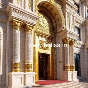 Luxury Hotel Exterior with Royal Appeal No-1115