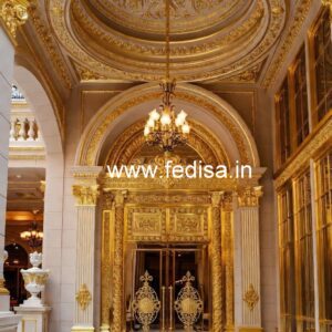 Luxury Hotel Elevation with Modern Texture No-1146