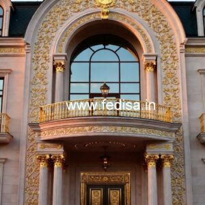 Elegant Luxury Resort Exterior Facade No-1147