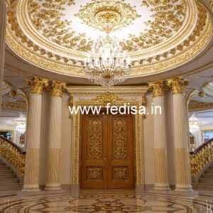 Luxury Hospitality Building Front Elevation No-1148
