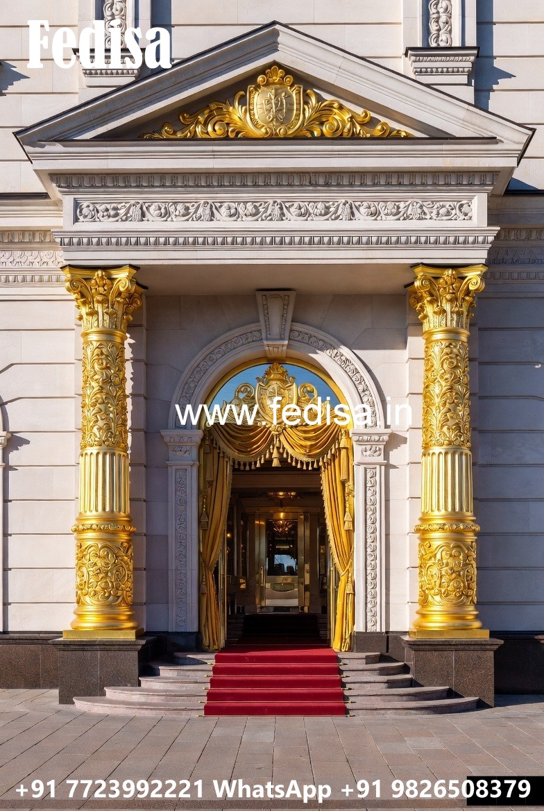 Luxury Hotel Exterior with Premium Facade Finish No-1175