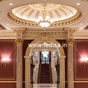 Luxury Hotel Exterior with Creative Architecture No-1194