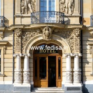 Stunning Hotel Entrance Gate Design for Grand Welcome No-1215
