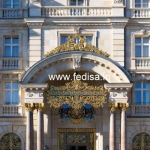 Modern Resort Gate Design for Hotel Entrances No-1220