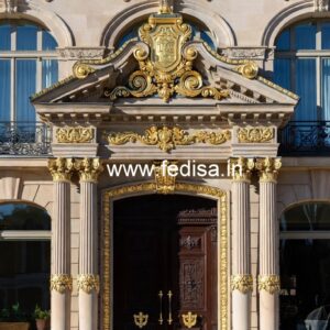 Elegant Hotel Driveway Entrance Gate Design No-1221