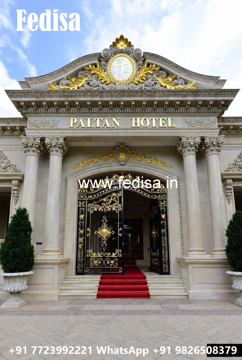 Hotel Entrance Gate Design with Contemporary Appeal No-1222