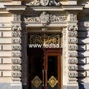 Hotel Entrance Gate Design with Royal Look No-1233