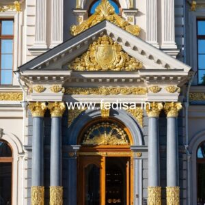 Hotel Front Gate Design for Luxury Hospitality Projects No-1234
