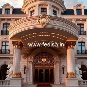 Modern Hotel Main Entrance Design Inspiration No-1255
