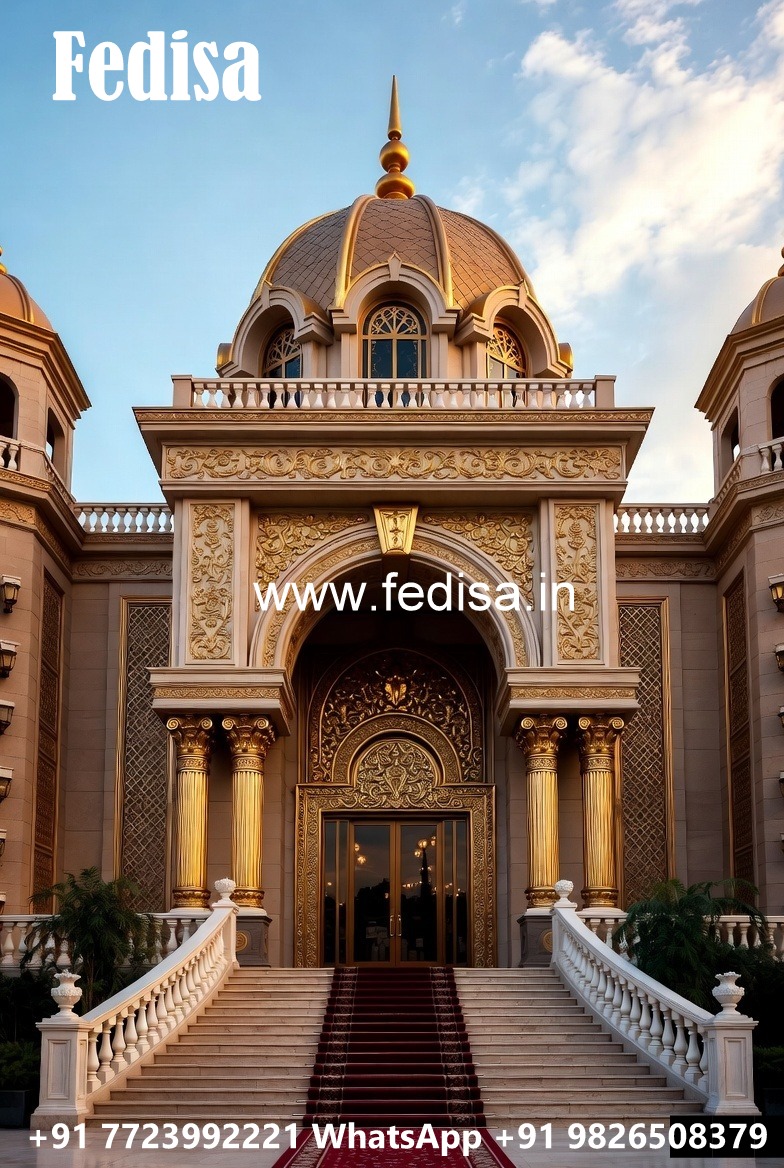 Resort Hotel Entrance Gate Design with Water Features No-1268