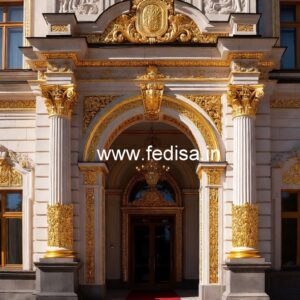 Hotel Exterior Main Gate Design Ideas No-1277