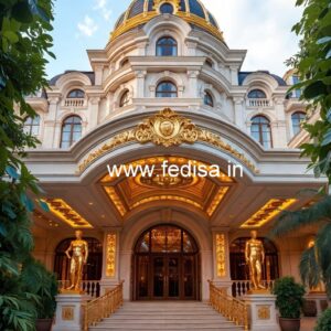 Luxury Hotel Front Entrance Architecture Inspiration No-1278