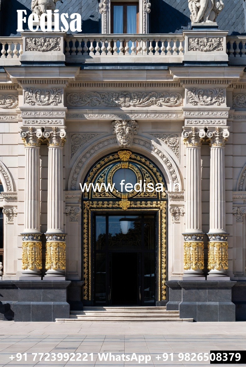 Modern Hotel Entrance Gate Design with Luxury Appeal No-1279