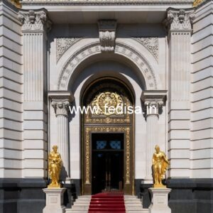 Grand Entrance Gate Design for Five Star Resort No-1281