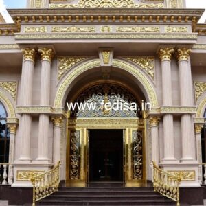 Premium Entrance Gate Design for Modern Resorts No-1296