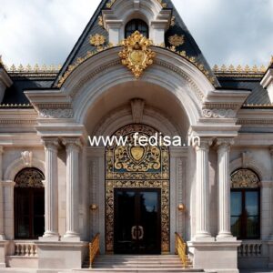 Hotel Entrance Gate Design with Premium Exterior Finish No-1297