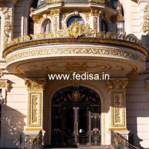Elegant Hotel Front Gate Design with Modern Look No-1298