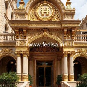 Contemporary Hotel Elevation Design with Luxury Style No-1304