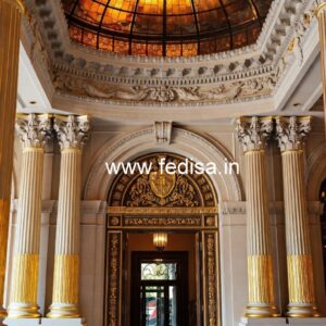 Hotel Front Elevation Design for Commercial Buildings No-1327