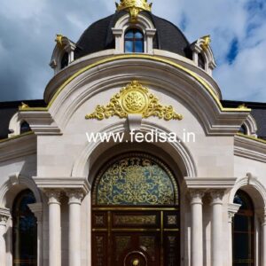 Luxury Hotel Building Front Elevation Design No-1333