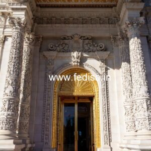 Hotel Exterior Elevation Design with Premium Lighting No-1336