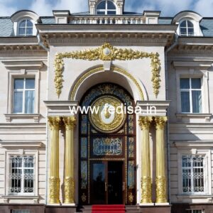 Hotel Building Elevation Design with Modern Appeal No-1339