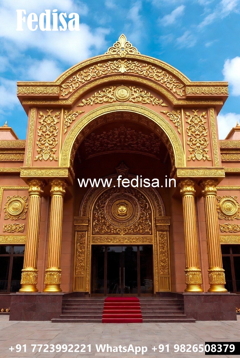 Luxury Resort Front Elevation Design Concepts No-1342