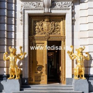 Hotel Elevation Design with Premium Materials No-1351